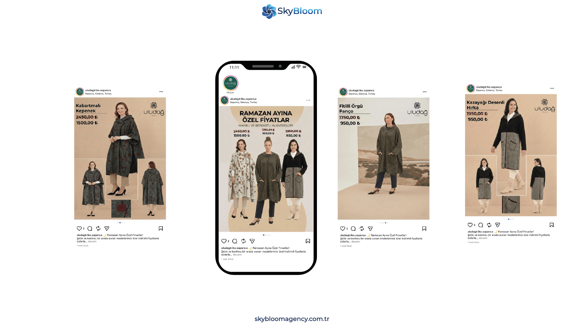 Uludağ Triko Sapanca – Sosyal Medya Kampanya Tasarımı